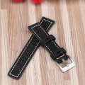 Miniatyrbild 4 av 4: Armband för Samsung Gear S3 Classic / S3 Frontier Läder Svart