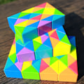 Miniatyrbild 2 av 5: Färgglada magic linjal pedagogiska leksaker för barn 36 segments (62cm)