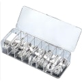 Miniatyrbild 1 av 5: Transparent Dammtät 8 Grids förvaringsbox
