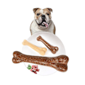 Miniatyrbild 2 av 5: Slitstark Wishbone Dog Chew Toy för aggressiva tuggare brown 12cm