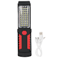 Miniatyrbilde 6 av 6: Oppladbar Bærbar USB LED Lommelykt for Camping, Fotturer og Verkstedaktiviteter