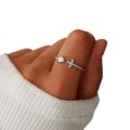 Miniatyrbild 1 av 4: Till min dotter - I Believe In You Ring Justerbara öppna ringar