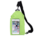 Miniatyrbilde 1 av 2: Uformell PVC-forseglet mageveske Green