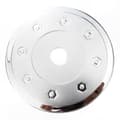 Bilstyling Bränsletanklock Gasbox Tillbehör för 206 207 C2 Modeller silver