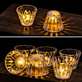 Miniatyrbillede 6 af 6: 1 Styk Gennemsigtig Akryl Krystal LED Natlampe til Atmosfære