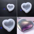 Miniatyrbild 3 av 4: Hjärta form smycken form DIY hänge halsband gör modell mould