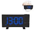 Miniatyrbild 2 av 5: Radio digital klocka med USB laddare, dimmer