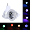 Miniatyrbilde 3 av 5: MR16 3W RGB LED Fargeendrende Pære med Fjernkontroll for Hjemme- og Bar-bruk, 12V-24V