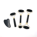 Miniatyrbild 1 av 6: Obsidian Jade Roller Massager Gouache Scraper A A