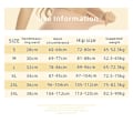 Miniatyrbild 5 av 5: Vadderade sömlösa Shapewear Hip Enhancer Underkläder Shaper Shorts Beige 3XL