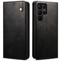 Til Samsung Galaxy S25 Ultra Pungcover - Sort Svart black
