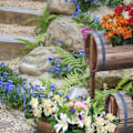 Miniatyrbillede 1 af 6: Kokosmåtteforinger til hængekurve og blomsterpotter - Ideel til løvemund og Chlorophytum-dekoration