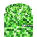 Miniatyrbilde 2 av 5: Minecraft Boys Creeper Pixel Robe 11-12 år Grønn 11-12 Years Green