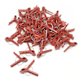 Miniatyrbillede 4 af 6: 100 Plast Graftningsclips til Planter - Essentielle Have Støtteclips