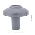 Miniatyrbilde 2 av 6: Erstatningspakke med 2 bassenginntaksdyser og silkobling for Intex over bakken-bassenger (11070, 12364)