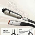 Pikkukuva 5 / 5: 240W pikalatauskaapeli ja teline Type-C-laitteille Single Adapter Orange
