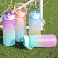 Pikkukuva 10 / 11: Vesipullo Urheilullinen juomakuppi Green 2000ml