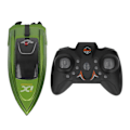 Miniatyrbild 6 av 6: Mini fjärrkontroll Speedboat USB 2.4G Hög hastighet Elektrisk leksaksbåt Vattentät, Grön