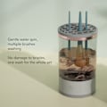 Miniatyrbild 4 av 6: Automatisk Elektrisk Sminkborstrengörare och Snurrande Maskin för Enkel Borstvård