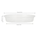 Miniatyrbilde 2 av 6: 5-delt transparent matchende brettsett (16 cm ytre diameter, 12,8 cm indre diameter) for 6-7 tommers gjenstander