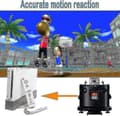 Miniatyrbilde 3 av 5: 2 Motion Plus-adaptere sensor for Wii Remote-kontroller, Motion Plus-adapterakseleratorerstatning for Wii Motion Plus-adapter – utmerket Black