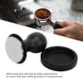 Miniatyrbillede 5 af 5: Skaleret Solid Kaffetamper i Rustfrit Stål med Pulvernål