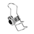 Miniatyrbillede 5 af 8: HT Rustfrit Stålbåd Fiske Stang Stativholder - Stangbeslag Støtte Base Hardware