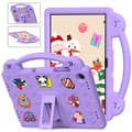 Kompatibel med Samsung Galaxy Tab A9+ / A11+ Støtsikkert EVA-deksel med støtte for barn Ljuslila