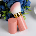 Miniatyrbild 1 av 7: Högkvalitativt bärbart mini-infällbart sminkverktyg för rougeborste Pink oblique brush
