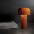 Miniatyrbild 2 av 4: Led Creative Mushroom Uppladdningsbar Bordslampa 3w 3 Belysning red