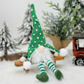 Miniatyrbild 4 av 5: Juldekorationer stickad docka