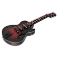 Miniatyrbilde 7 av 8: Vibrant Guitar Lapel Pins - Musical Instrument Design Women's Brooch Pin, Ideal for Decoration and Gifting, Comes with Storage Box