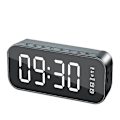 Miniatyrbild 1 av 4: Multifunktionell LED digital väckarklocka, bluetooth högtalare