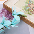 Miniatyrbilde 3 av 5: Enkelt Tiffany Blå Kunstig Orkideblomst for Bryllup - 1 Pakke