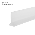 Miniatyrbilde 1 av 10: Vannstopper Vannholderlist GRÅ 150CM Transparent 150cm