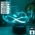 Miniatyrbild 2 av 5: Creative Sonic 3D nattlampa cool och färgglad crack touch 483