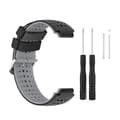 Garmin Forerunner 220, 230, 235, 630, 620, 735XT silikonihihnat, Approach Musta.