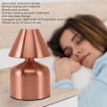 Miniatyrbild 4 av 5: Sladdlös 3-Färgs Touch Bordslampa med 1800mAh Batteri - Steglös Dimning i Roséguld för Hem & Bar