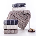 Miniatyrbild 5 av 5: 3-delad set av ren bomullshandduk, ansiktshandduk white 3pcs
