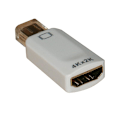 Miniatyrbild 2 av 4: Mini Dp till HDMI-adapter 4k HD-videoadapter white