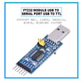 Miniatyrbillede 8 af 8: FT232RL USB til Seriel TTL Konverter Modul Type A