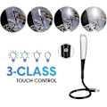 Miniatyrbild 1 av 4: Touch-dimbar bärbar led-tangentbord Flexibel lampa miniljus