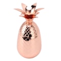 Miniatyrbillede 4 af 8: Cocktail Shaker i Rosaguld Ananasform – 500 ml Rustfrit Stål med Poleret Glat Overflade til Hjemmebaren
