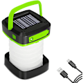 Miniatyrbild 1 av 4: Aluvee Solar Lantern, hopfällbar LED Camping Lantern Green