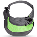 Miniatyrbild 1 av 2: Bärbar Pet Messenger Bag för hundar Katter Valp andas Mesh green