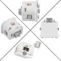 Miniatyrbilde 5 av 5: 2 Motion Plus-adaptere sensor for Wii Remote-kontroller, Motion Plus-adapterakseleratorerstatning for Wii Motion Plus-adapter – utmerket White