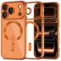 Tech-Protect iPhone 17 Pro Max Skal MagSafe MagFlex Cosmic Orange Orange, Transparent 60