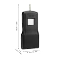 Miniatyrbilde 2 av 6: 15KV Bærbar LCD Elektrisk Gjerde Spenningstester - Digitalt Voltmeter for Gårder & Hager MLD-004B Svart