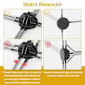Miniatyrbild 5 av 5: 20st Wire Cube Plast Connectors Black Interlocking