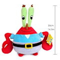 Miniatyrbild 2 av 3: 38 cm trasdocka, plysch trasdocka kudde, trasdocka röd, krabba Stil A